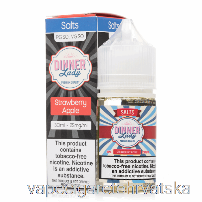 Vape Cigarete Jagoda Jabuka Sol - Vape Dinner Lady - 30ml 50mg